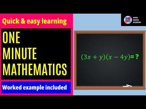 Algebraic expressions: multiply, expand, simplify #education #tutorial #math #maths #algebra