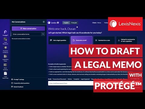 How to Draft a Legal Memo with Protege