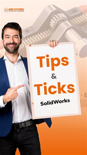 🔥 Still using SolidWorks the hard way? Start designing smarter, faster, and more professionally with expert-approved SolidWorks tips & tricks! 🧠⚙️ In this reel, our experienced faculty explains practical SolidWorks shortcuts and techniques that help you improve accuracy, save time, and work like an industry-ready design engineer. 💡📐 Perfect for students, beginners, and working professionals who want to level up their CAD skills. 🚀 👉 Want to master SolidWorks step by step? 💬 Comment “SOLID