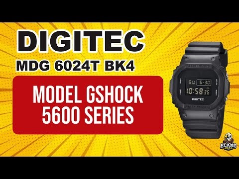 DIGITEC MDG 6024T BK4: THE LATEST DIGITEC GSHOCK 5600 SERIES WATCH (2026)
