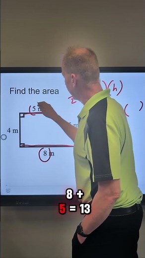 Find The Area of Trapezoid, FAST!