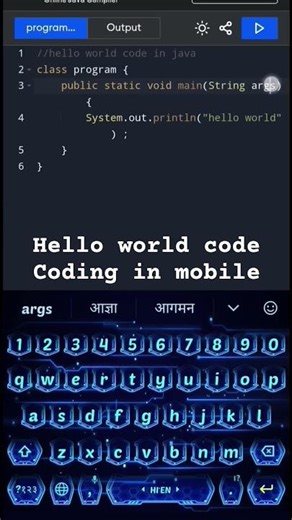 #programing #codeing #hello_world