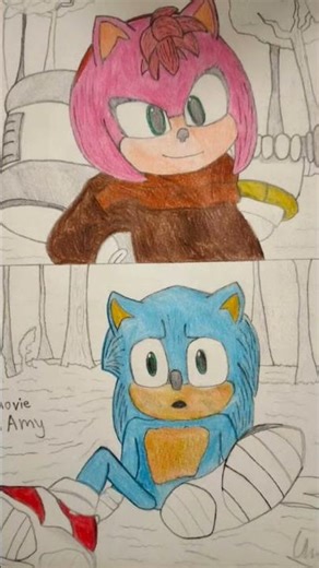 Sonic Movie 3 post credits scene | sketch book version