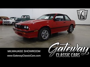 MWK#1391, 1987 Chevrolet Cavalier Z24, Gateway Classic Cars of Milwaukee