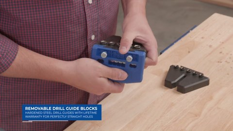 Kreg 1/2" Dowel Drill Bit - Portable Power Tool Accessory for Woodworking Projects - High-Speed Steel Construction - Create Precise Dowel Holes - With Split-Point Tip - KDDB500