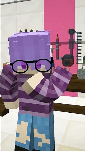 Giving Friend a VOICE! #minecraft #friend