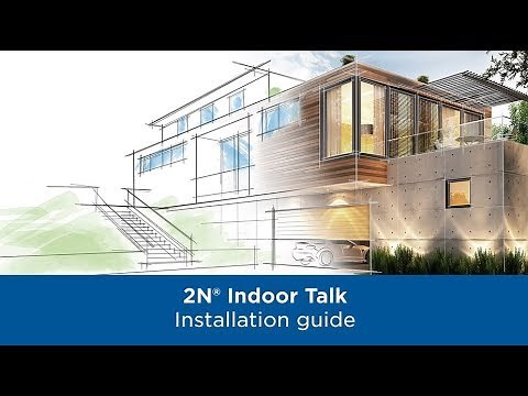 How to install indoor station 2N® Indoor Talk