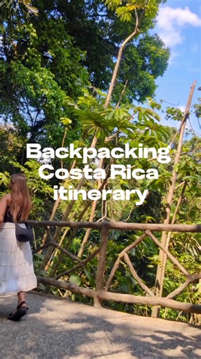 My Backpacking Costa Rica itinerary🇨🇷🌊🦥🌺 #costarica #costarica🇨🇷 #costaricaitinerary #backpacking #traveltiktok