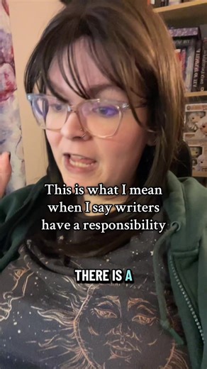 Even dark romantasy can make an impact. Write like it matters…because it does.