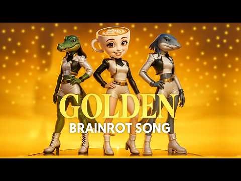GOLDEN BRAINROT SONG | Official Brainrot Lyric Video