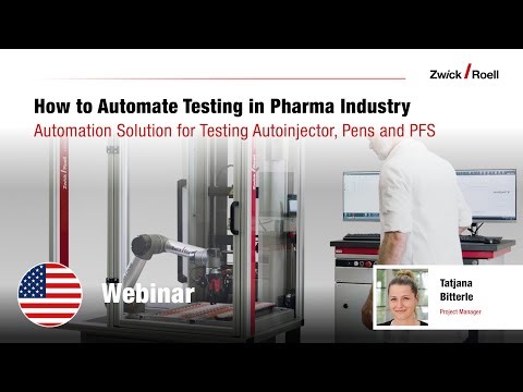 How to Automate Testing in Pharma Industry - Automation Solution for Testing Autoinjector, Pens&PFS