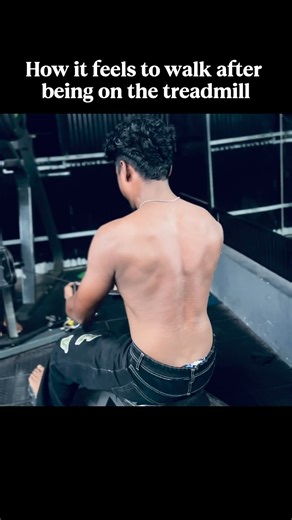 POV: When the treadmill messes with your walking skills 😭😂