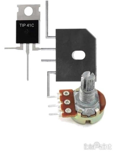 How to Make 12V Variable Power Supply Using TIP41C #diy