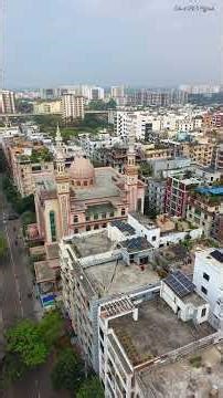 Central Mosque , Mirpur DOHS, Dhaka , Bangladesh #travel #drone #dji #architecture #vlog #review