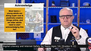 Digital Literacy and Internet Safety for Teens Ages 14+ (Grades 9-12)