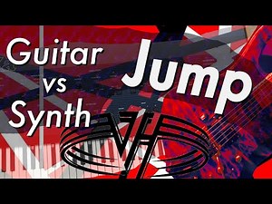 'Jump' Van Halen - Play keyboard part....live on one guitar!