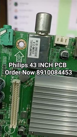 Philips 43 INCH led tv motherboard wholesale price #androidfixcell #ledpanelrepair #ledtv #acrepair