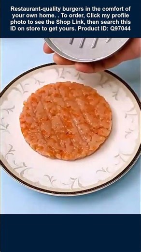 This is a Mini Burger Patty Presser.