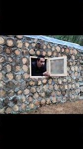 7 Months Building a Survival Log Cabin ALONE. Start to Finish#winter #snow#shelter#adventure#outdoor