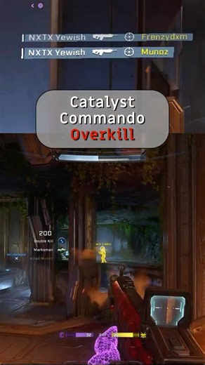 Halo Infinite Ranked Commando Overkill on Catalyst - #haloinfinite #halo #gaming #shorts