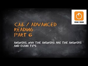 CAE / Advanced Reading part 6: Cross-text multiple matching (flo-joe.co.uk)