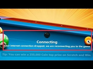 8 Ball Pool Fix Connection Error | Your Internet Dropped Reconnection You To The Game In Android