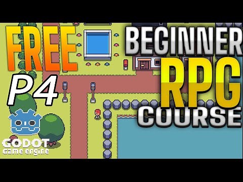 Custom GUI & Layer Collision (showing up behind or In front)! || Part 4 - Godot Engine Tutorial 2D