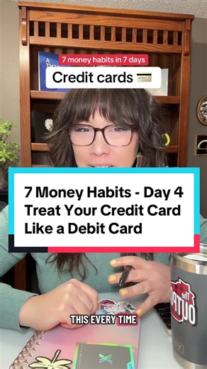 Habit 4: Treat your credit card like a debit card 💳✅ Being aware of what you have available to spend and where your money is going is a key part of being good with money. Master this, and you’ll never worry about credit cards again. #ynab
