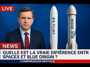 Quelle est la vraie différence entre SpaceX et Blue Origin?