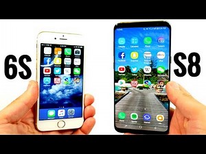 iPhone 6S vs Galaxy S8 Plus! - Speed Test