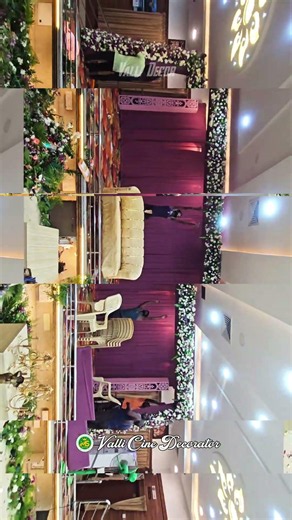 ✨Grand Wedding Reception Decoration at JPM Mahal, Vellore ✨Beautiful Stage Decoration by Valli Decor