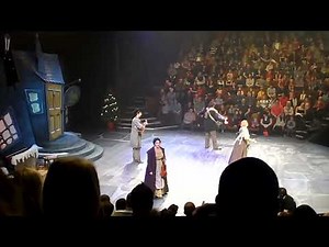 Cbeebies A Christmas Carol Scrooge Panto Song December 2013 @cbeebies