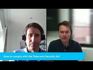 How to comply with the Telecoms Security Act