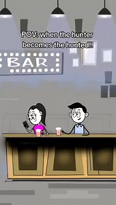 13 reactions | POV: when the hunter becomes the hunted#fyp #couples #foryoupage #relatable #animation #animationmeme #usa_tiktok #viral #Relationship #hunter #women #2danimation #funny #xybca #usa | Relatable Animations | Facebook