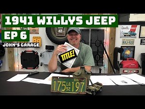 HOW TO TITLE WW2 JEEP -- 1941 Willys Jeep Project: ep 6