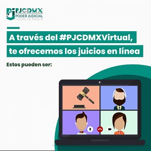 Entra aquí y tramita tu juicio en línea, un servicio más del #PJCDMX https://www.poderjudicialcdmx.gob.mx/tramites-linea/ | Poder Judicial CDMX