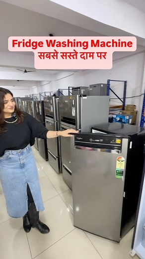3.8M views · 10K reactions | Fridge Washing Machine Heavy Discount Available  #fridge #electronics #electronic #airconditioner #airconditioning #washingmachine | KP Importers Vlog | Facebook