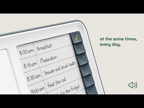 Day Range Clock & Hub | Reminder & Task Manager for Elderly w/ Memory Loss or Dementia | AlzStore