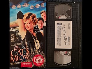 Opening to The Cat's Meow 2001 VHS