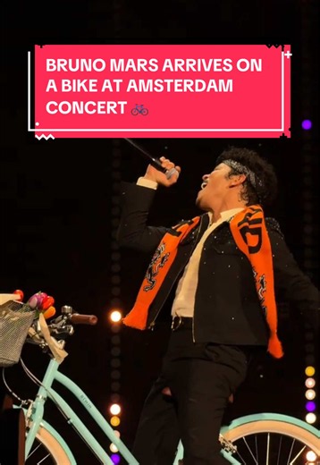 The way he was struggling not to laugh 😂 🎥Via: @kimberly 💌🪩 / TikTok #brunomars #concert