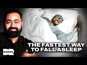 How To Fall Asleep Faster: Evidence Based Tips From A Sleep Expert | Dr Karan