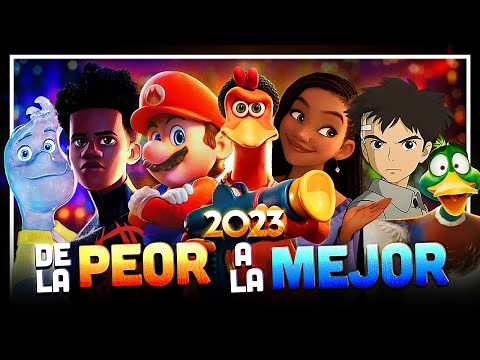 TODAS las 40 PELIS ANIMADAS del 2023: De PEOR a MEJOR | #ControlZ