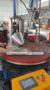 179K views · 822 reactions | CNC cone rolling machine Stainless steel cone funnel bending machine | liuerin | Facebook