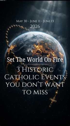 3 Historic Catholic Events in 2 Weeks That Will Change Everything 📅 2026: May 30, June 11, and June 13 While the World Falls Apart, Millions of Catholics Are Doing Something About It 📅 May 30, 2026 — Pope Leo XIV's Global Rosary for Peace 🕓 10:00 AM PT (7PM in Rome) Join Pope Leo XIV and Catholics around the world in praying the Rosary live from the Vatican Gardens for peace. Pray with your family, parish, or online. Why? To pray for peace, healing, conversion, and protection for families. Mo
