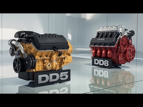 2026 Detroit Diesel DD5 & DD8 Engine Reveal | Ultimate Power, Classic Design & Future Tech