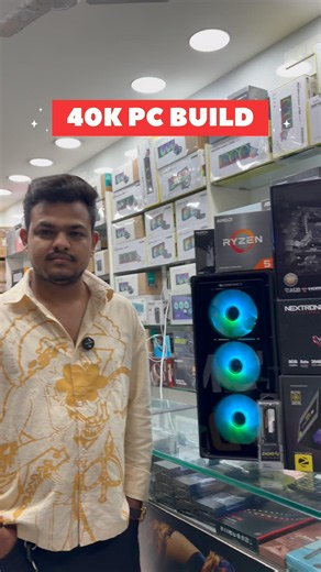 40K Pc Build With Graphic Card | Gaming Pc Build in Mumbai #shorts #pcbuild