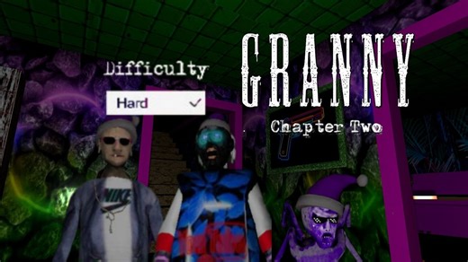 奶奶家变成了迪厅!【Granny Chapter Two】困难模式 一命通关大门路线