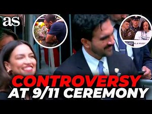 AOC and MAMDANI caught LAUGHING during 9/11 Ceremony as Victims Are Remembered
