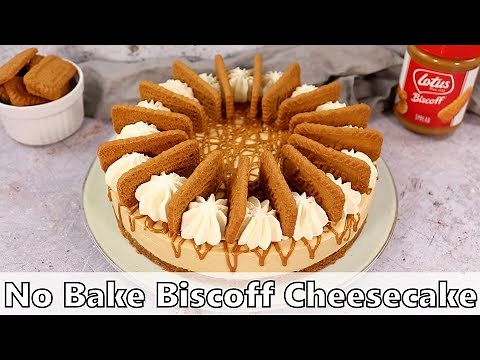 No Bake Biscoff Cheesecake Recipe
