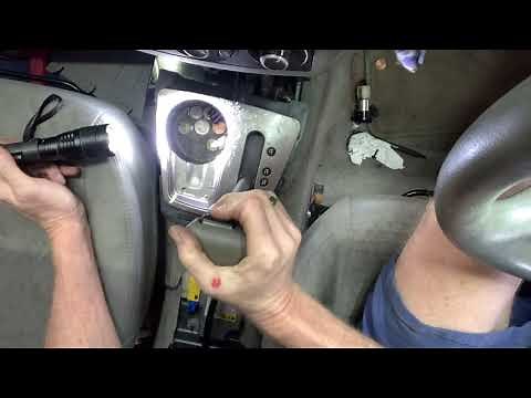 Shifter cable replacement